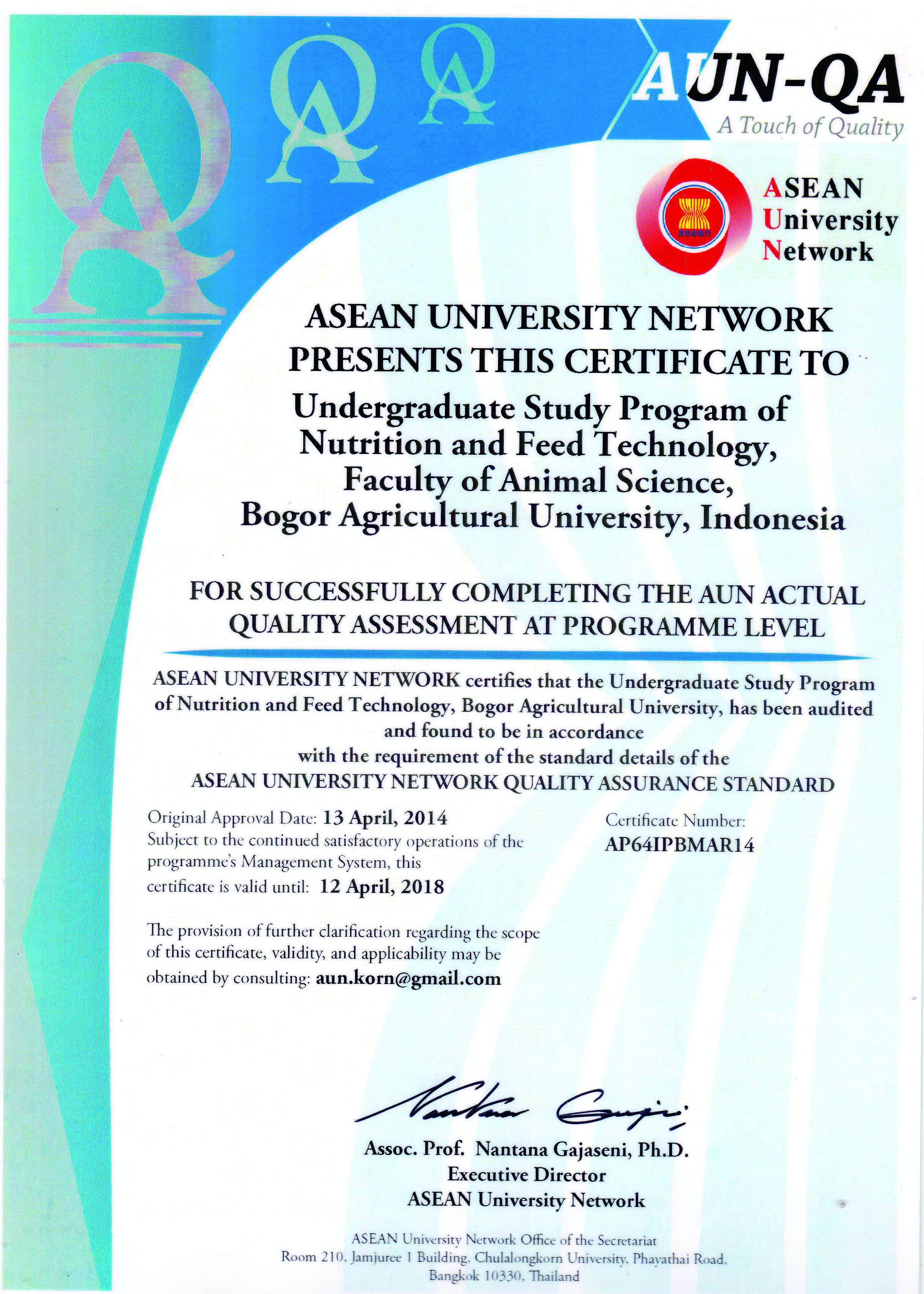 AUN QA